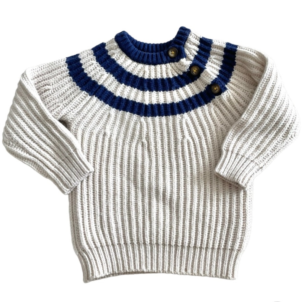 Mini Boden chunky Crewneck sweater